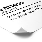 Definitie van onbewerkte offerte poster (Hoek)