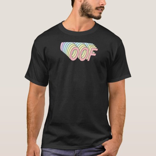 Definitie van Oof-of-Manske Betekenis T-shirt (Voorkant)