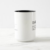 Definitie van pap Vaderdag Mok (Midden)