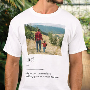 Definitie van papa Photo Dictionary T-shirt