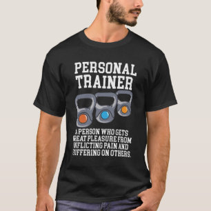 Definitie van persoonlijke trainer t-shirt