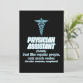 Definitie van Physician Assistant PA Geneeskunde S Kaart (Staand voorkant)