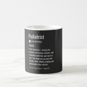 Definitie van podoloog koffiemok