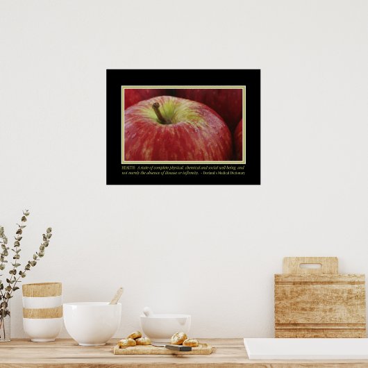 Definitie van Poster voor de gezondheid (Keuken)