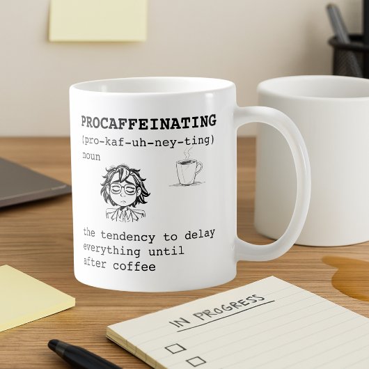Definitie van Procaffeinating Koffiemok