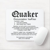 Definitie van Quakers Muismat (Met muis)