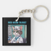 Definitie van reumatoloog sleutelhanger (Achterkant)