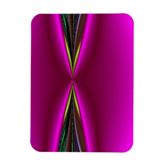 Definitie van roze magneet (Verticaal)