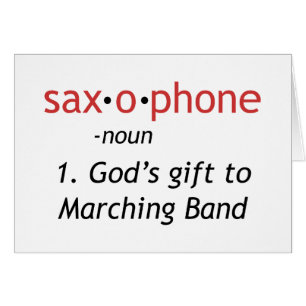 Definitie van saxofone