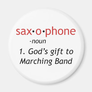Definitie van saxofoon magneet