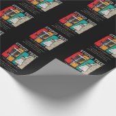 Definitie van schijfgolfspeler Frisbee schijf Golf Cadeaupapier (Hoek)