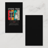 Definitie van schijfgolfspeler Frisbee schijf Golf Visitekaartje (Voorkant / Achterkant)