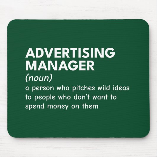 Definitie van Smart Marketing Manager Muismat (Voorkant)