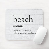 Definitie van STRAND Muismat (Met muis)