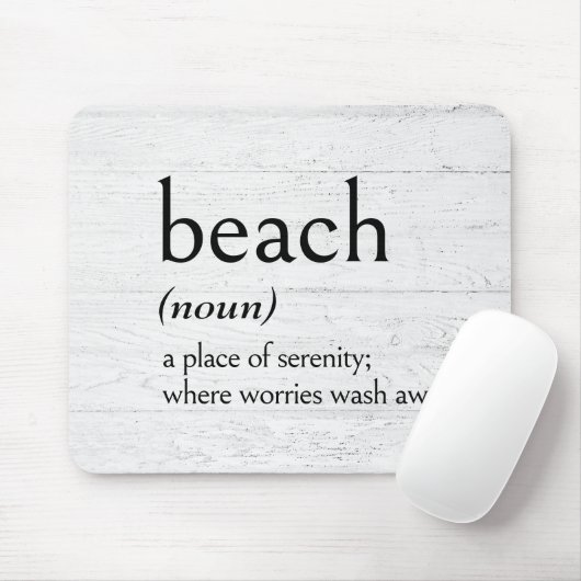 Definitie van STRAND Muismat (Met muis)