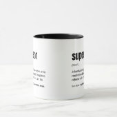 Definitie van supervisorwerk mok (Midden)