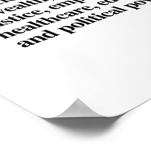 Definitie van systemisch racisme poster (Hoek)