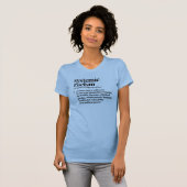 Definitie van systemisch racisme t-shirt (Voorkant volledig)