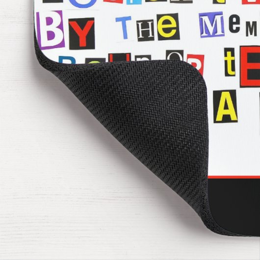 Definitie van teamwerk muismat (Hoek)