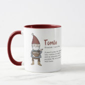 Definitie van Tomte Gnome Mok (Links)