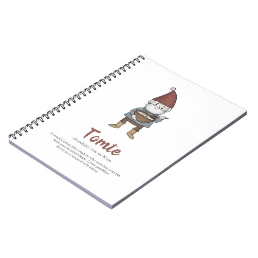 Definitie van Tomte Gnome Notitieboek (Linkerzijde)