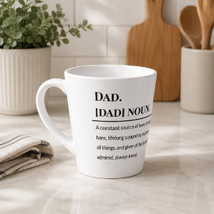 Definitie van Vader ☕ Betekenisvolle Vaderdag-ca Latte Mok