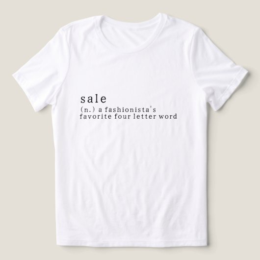 Definitie van Verkoopwoordenboek Tri-Blend Shirt (Design voorkant)