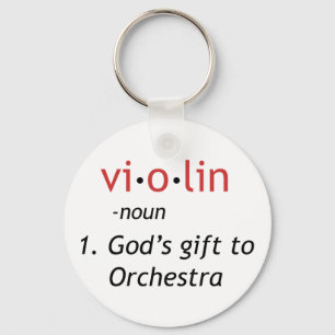 Definitie van Violin Sleutelhanger
