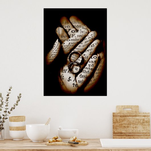 Definitie van Vow Poster (Keuken)