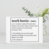 Definitie van werkkleding kaart (Staand voorkant)