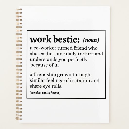 Definitie van werkkleding planner (Voorkant)