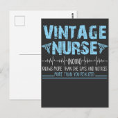  definitie van zurenziekte Funny Nursing Life Humo Briefkaart (Voorkant / Achterkant)