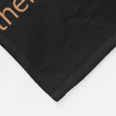 Definitie vintag generatorscheidingsteken fleece deken (Hoek)