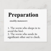 Definitie voorbereiding briefkaart (Voorkant)