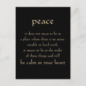 DEFINITIE VREDESKALM - OPMERKINGEN VAN HET HARTSCH BRIEFKAART (Voorkant)