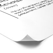 Definitie woordenboek HR Poster (Hoek)
