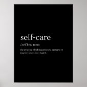 Definitie zelfverzorging poster (Voorkant)