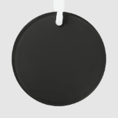 Definitief uit de klas Grappige leraar  Ornament (achterkant)