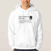 Definitielichtmodus Productiebeheer - Film Hoodie (Voorkant)