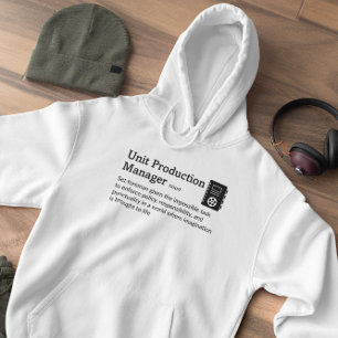 Definitielichtmodus Productiebeheer - Film Hoodie