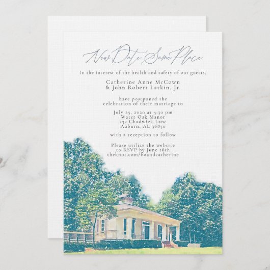 DEFINITIEVE Catherine & Bo Verander de Datum! Kaart (Voorkant / Achterkant)