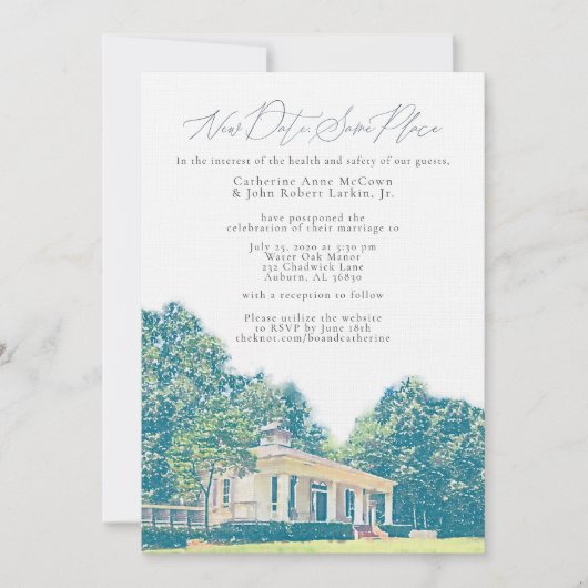 DEFINITIEVE Catherine & Bo Verander de Datum! Kaart (Voorkant)