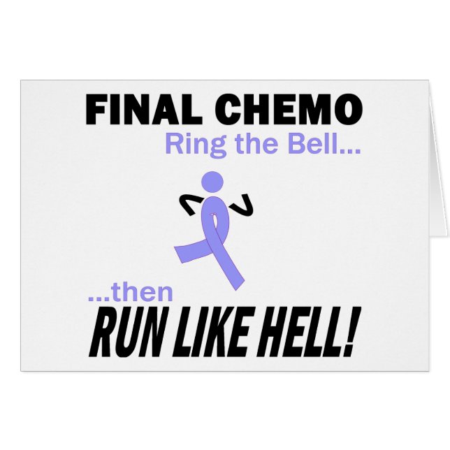 Definitieve Chemo loopt zeer - het Lint van de (Voorkant Horizontaal)