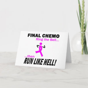 Definitieve chemo run like Hell - Breast Cancer Kaart