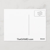 Definitieve chemo run like Hell - Cervical Cancer Briefkaart (Achterkant)