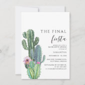 Definitieve eindronde van Fiesta Bachelorette Week Kaart (Voorkant)