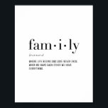 Definitieve familie poster<br><div class="desc">Definitieve familie</div>