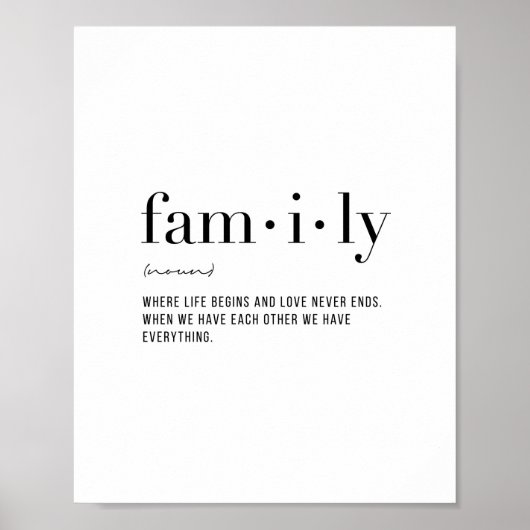 Definitieve familie poster (Voorkant)