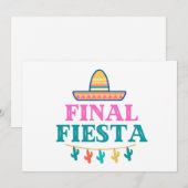Definitieve Fiesta Sombrero Note-kaarten Feestdagenkaart (Voorkant / Achterkant)