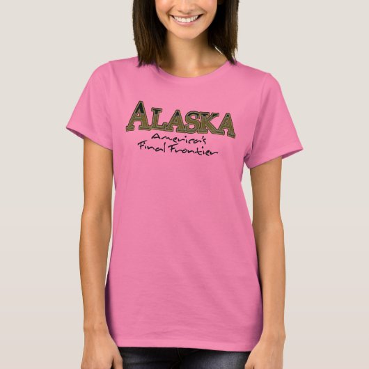 Definitieve grensdames Petite T-Shirt (Voorkant)